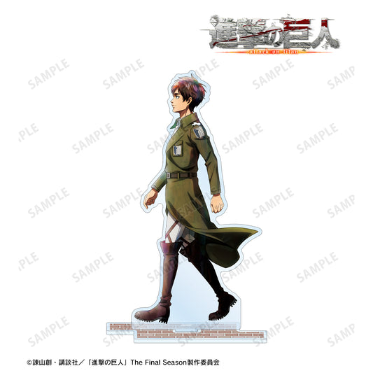 Attack on Titan Original Illustration Eren Winter Walking-Coloring ver. BIG Acrylic Stand