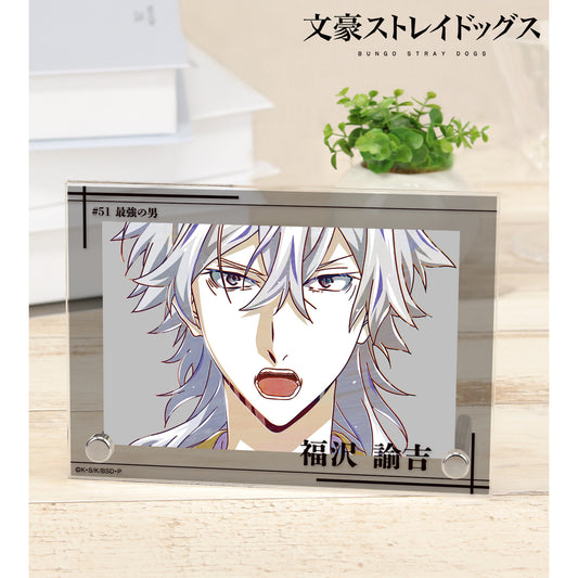 Bungo Stray Dogs Yukichi Fukuzawa Ani-Art vol.4 Double Acrylic Panel