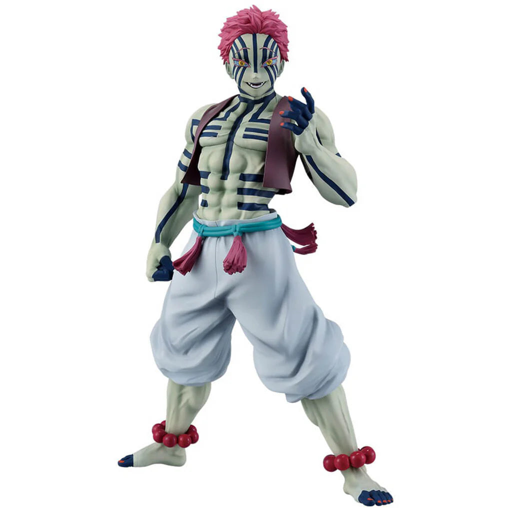 Demon Slayer: Kimetsu no Yaiba Akaza PVC Statue Ichiban Kuji Last One Ver. 25cm