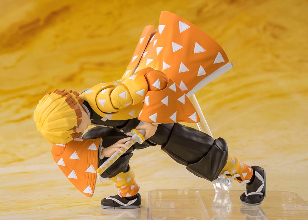 Demon Slayer: Kimetsu no Yaiba S.H.Figuarts Action Figure Zenitsu Agatsuma 14 cm