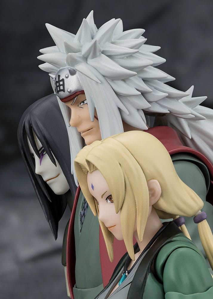 Naruto S.H.Figuarts Action Figure Jiraiya: Hidden Leaf Heroic Master Sage (Sage Mode Set) 17 cm