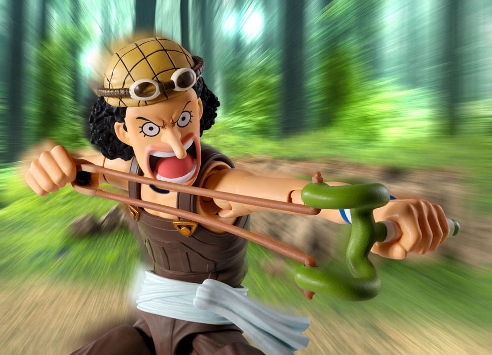 One Piece S.H.Figuarts Action Figure Usopp: Romance Dawn Ver. 15 cm