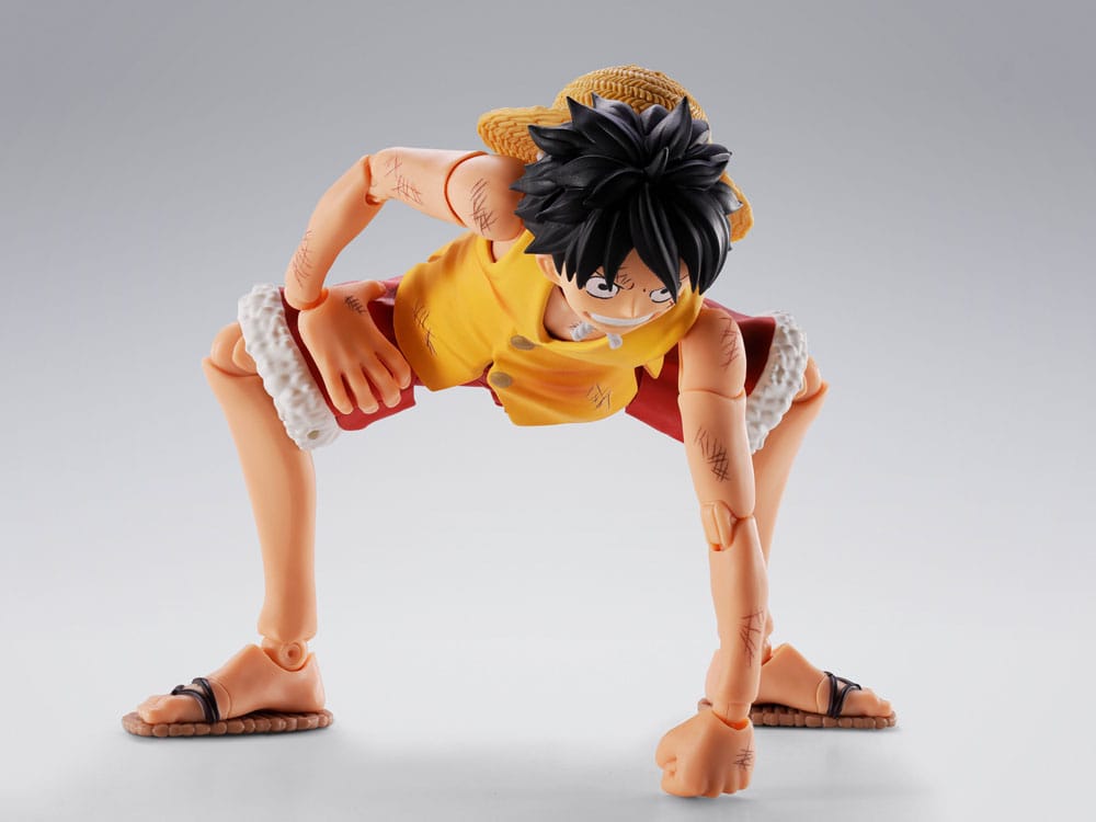One Piece S.H.Figuarts Action Figure: Monkey D. Luffy Marineford 15 cm