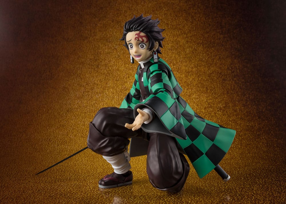 Demon Slayer: Kimetsu no Yaiba S.H.Figuarts Action Figure Tanjiro Kamado: The Final Battle in the Infinity Castle 14 cm
