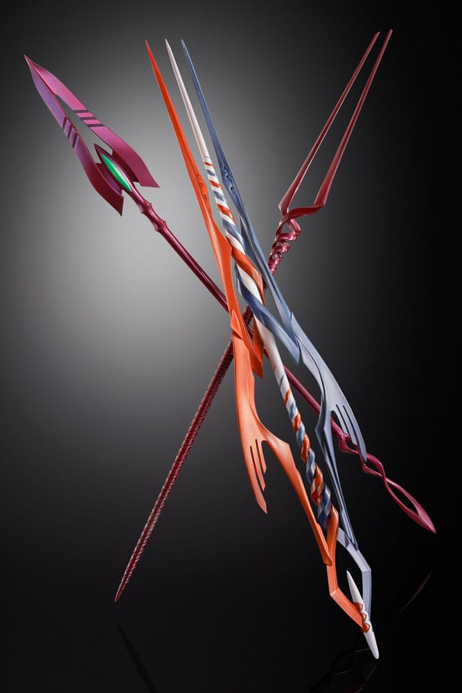 Neon Genesis Evangelion Metal Build Action Figure Eva Production Model-02: 30th with the Spear of Cassius 22 cm