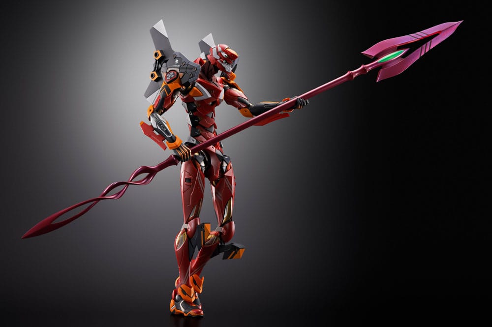 Neon Genesis Evangelion Metal Build Action Figure Eva Production Model-02: 30th with the Spear of Cassius 22 cm
