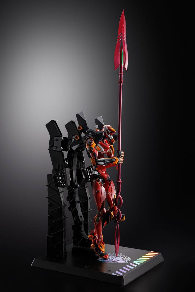 Neon Genesis Evangelion Metal Build Action Figure Eva Production Model-02: 30th with the Spear of Cassius 22 cm