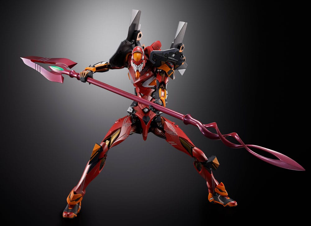 Neon Genesis Evangelion Metal Build Action Figure Eva Production Model-02: 30th with the Spear of Cassius 22 cm