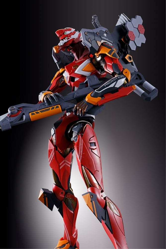 Neon Genesis Evangelion Metal Build Action Figure Eva Production Model-02: 30th with the Spear of Cassius 22 cm
