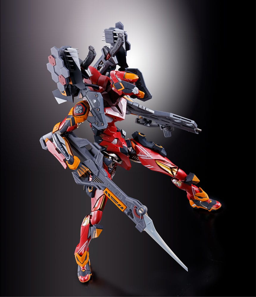 Neon Genesis Evangelion Metal Build Action Figure Eva Production Model-02: 30th with the Spear of Cassius 22 cm