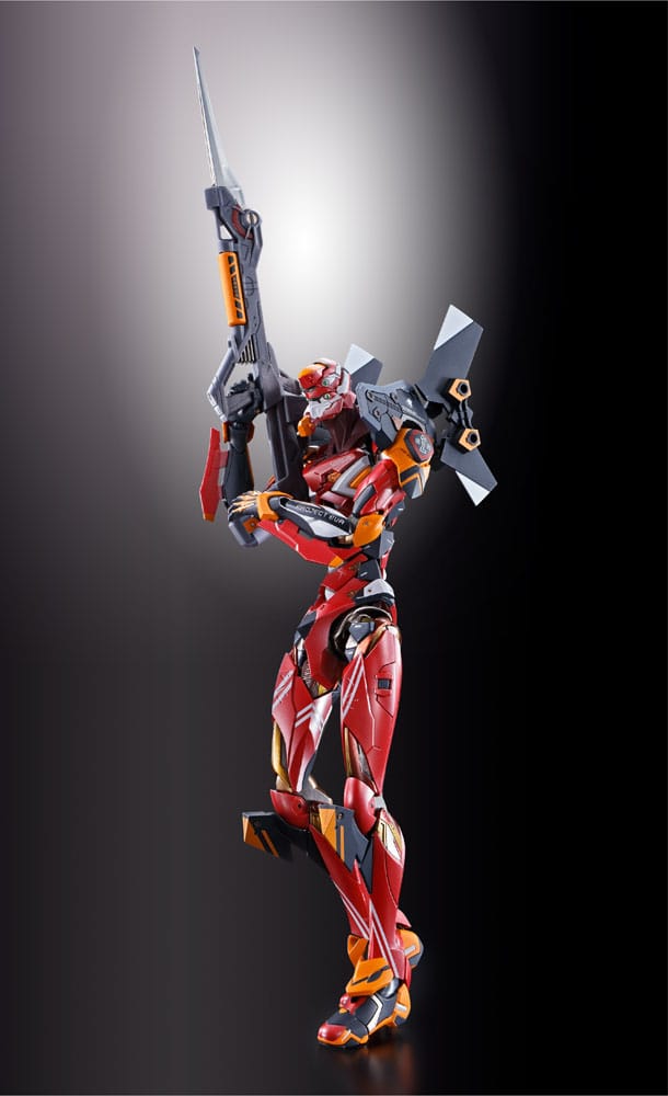 Neon Genesis Evangelion Metal Build Action Figure Eva Production Model-02: 30th with the Spear of Cassius 22 cm