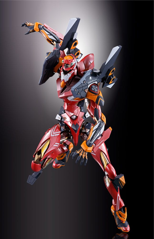 Neon Genesis Evangelion Metal Build Action Figure Eva Production Model-02: 30th with the Spear of Cassius 22 cm