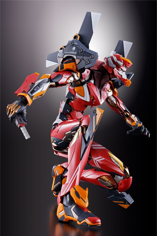 Neon Genesis Evangelion Metal Build Action Figure Eva Production Model-02: 30th with the Spear of Cassius 22 cm