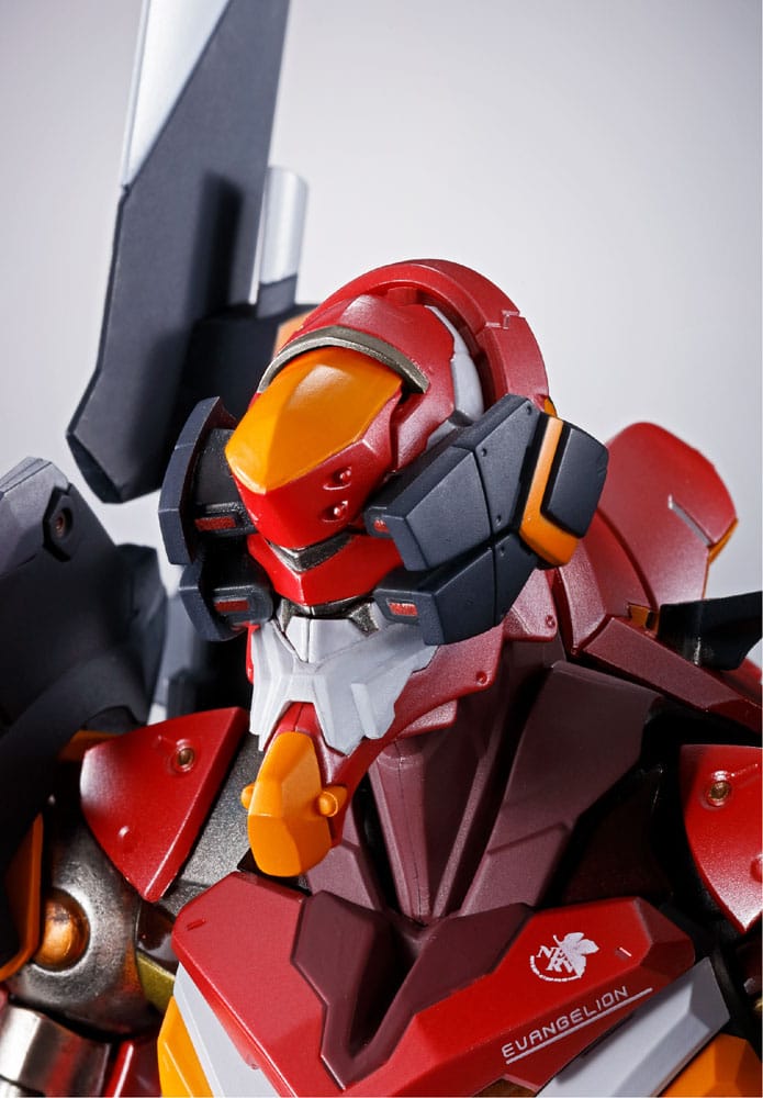 Neon Genesis Evangelion Metal Build Action Figure Eva Production Model-02: 30th with the Spear of Cassius 22 cm