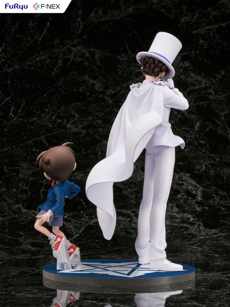 Detective Conan F:NEX PVC Statue 1/7 Conan Edogawa & Kid the Phantom Thief 29 cm