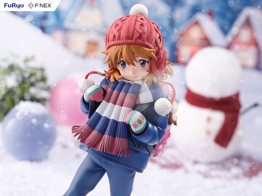 Evangelion: 3.0 + 1.0 Thrice Upon a Time F:NEX Statue 1/6 Asuka Shikinami Langley: Winter Ver. 20 cm