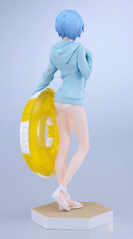 Rebuild of Evangelion Pop Up Parade PVC Statue Beach Queens: Rei Ayanami L Size 22 cm