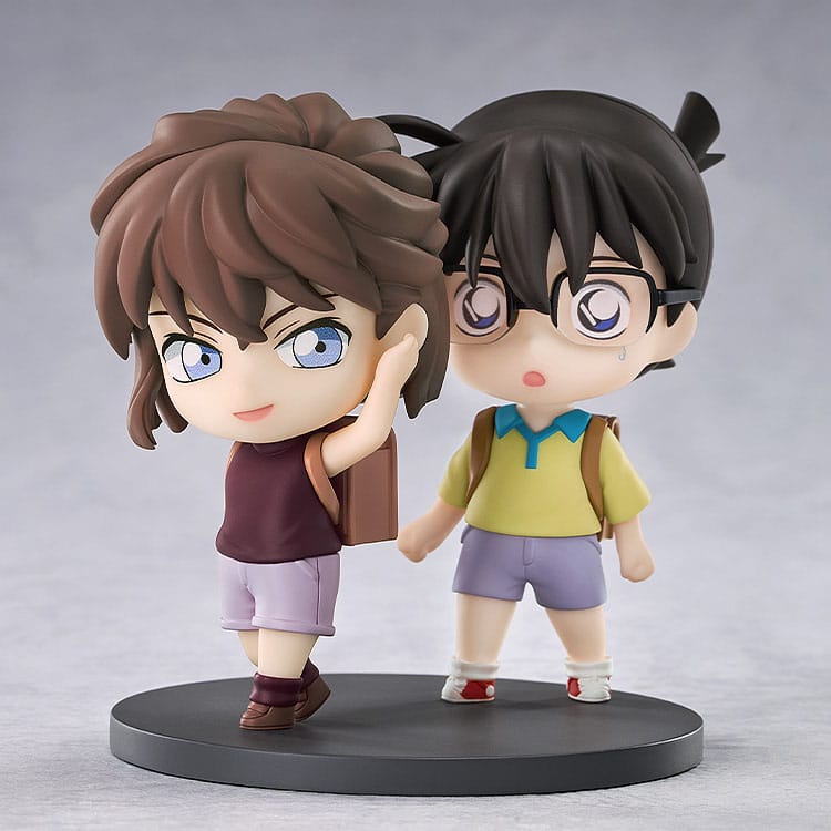 Detective Conan Qset+ Mini-Figure 2-Pack Conan Edogawa & Ai Haibara 8 cm