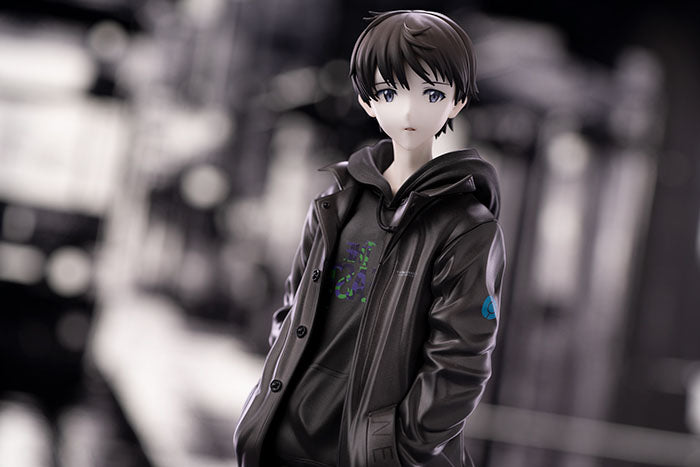 Neon Genesis Evangelion PVC Statue 1/7 Ikari Shinji: Radio Eva Part 2 Ver. Original Color 26 cm