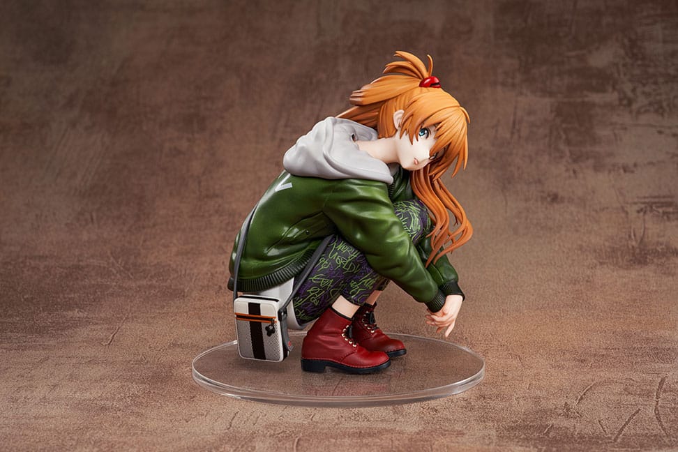Neon Genesis Evangelion PVC Statue 1/7 Shikinami Asuka Langley: Radio Eva Part 3 Ver. 12 cm
