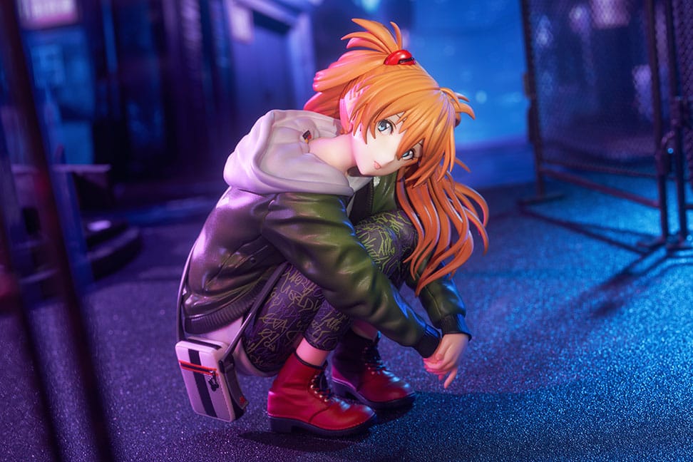 Neon Genesis Evangelion PVC Statue 1/7 Shikinami Asuka Langley: Radio Eva Part 3 Ver. 12 cm