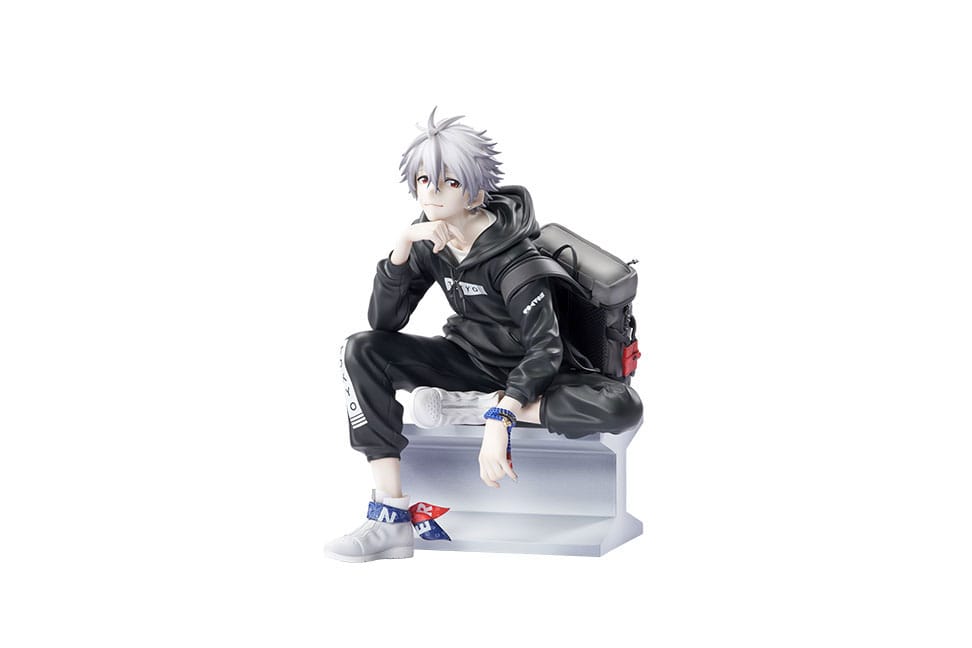 Neon Genesis Evangelion PVC Statue 1/7 Kaworu Nagisa: Radio Eva Part 3 Ver. Original Color 18 cm