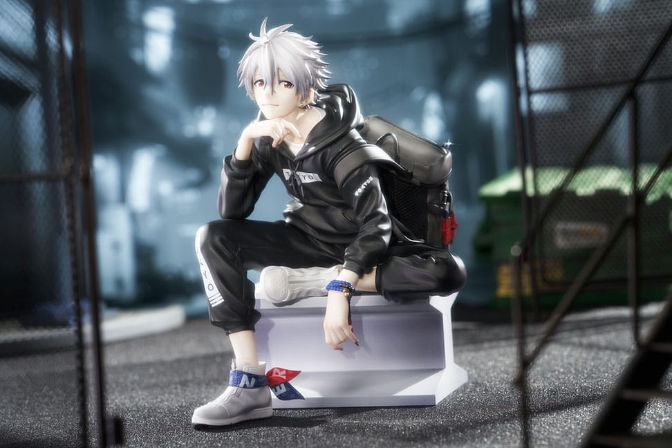 Neon Genesis Evangelion PVC Statue 1/7 Kaworu Nagisa: Radio Eva Part 3 Ver. Original Color 18 cm