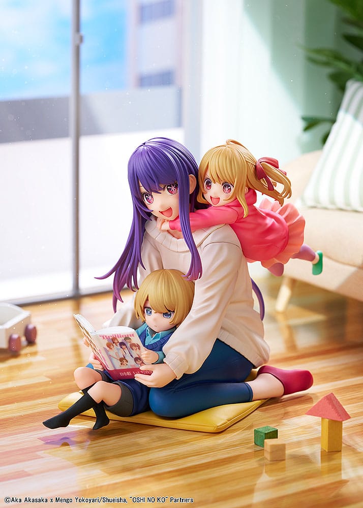 Oshi no Ko PVC Statue 1/8 Ai, Aqua & Ruby: Mother and Children 10 cm