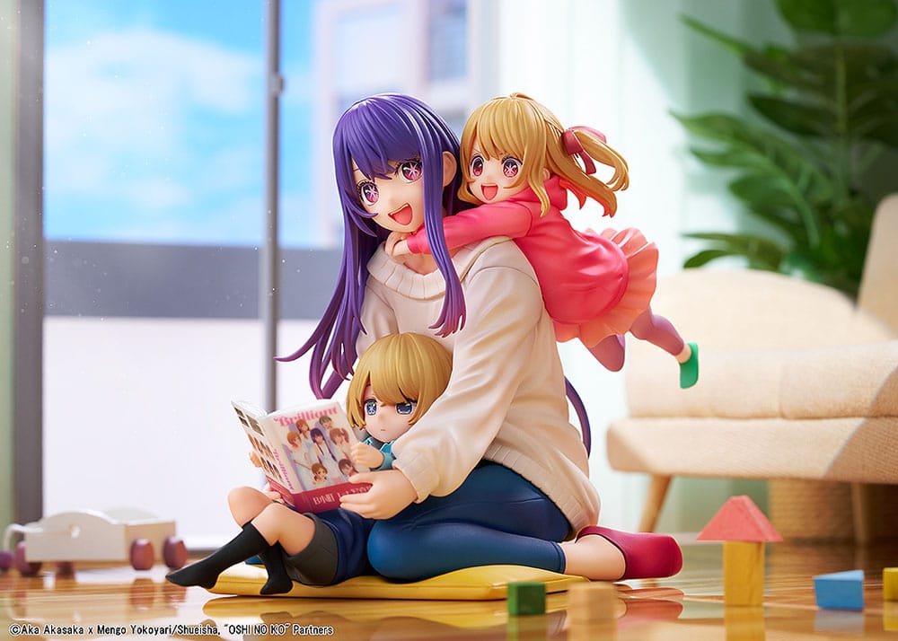 Oshi no Ko PVC Statue 1/8 Ai, Aqua & Ruby: Mother and Children 10 cm