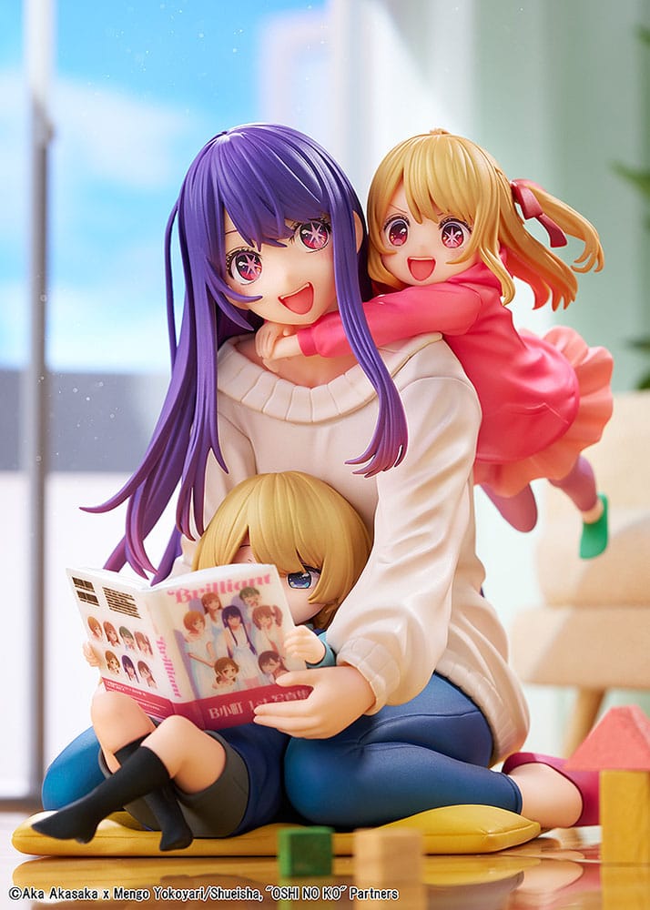 Oshi no Ko PVC Statue 1/8 Ai, Aqua & Ruby: Mother and Children 10 cm