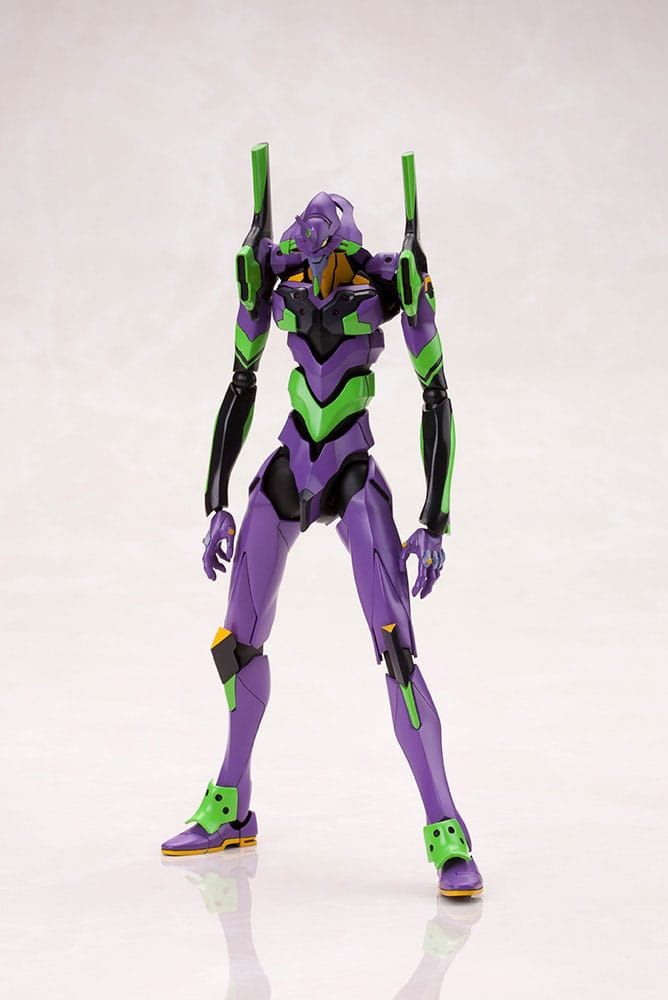 Evangelion: 3.0 + 1.0 Thrice Upon a Time Plastic Model Kit 1/400 Evangelion Test Type-01: with Spear of Cassius 19 cm