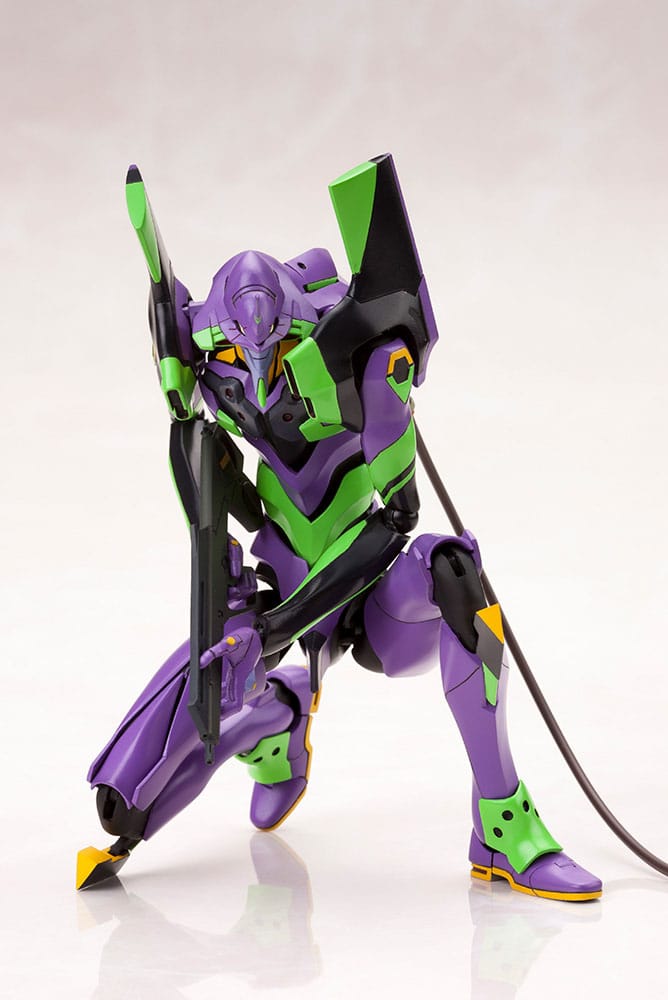 Evangelion: 3.0 + 1.0 Thrice Upon a Time Plastic Model Kit 1/400 Evangelion Test Type-01: with Spear of Cassius 19 cm