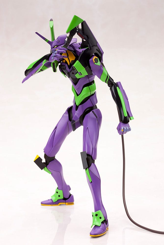 Evangelion: 3.0 + 1.0 Thrice Upon a Time Plastic Model Kit 1/400 Evangelion Test Type-01: with Spear of Cassius 19 cm