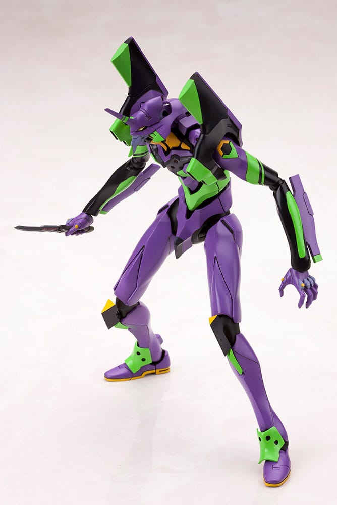 Evangelion: 3.0 + 1.0 Thrice Upon a Time Plastic Model Kit 1/400 Evangelion Test Type-01: with Spear of Cassius 19 cm