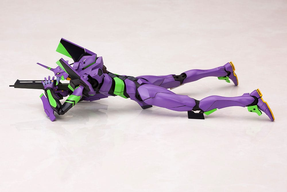 Evangelion: 3.0 + 1.0 Thrice Upon a Time Plastic Model Kit 1/400 Evangelion Test Type-01: with Spear of Cassius 19 cm
