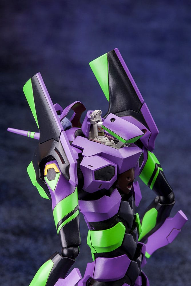 Evangelion: 3.0 + 1.0 Thrice Upon a Time Plastic Model Kit 1/400 Evangelion Test Type-01: with Spear of Cassius 19 cm