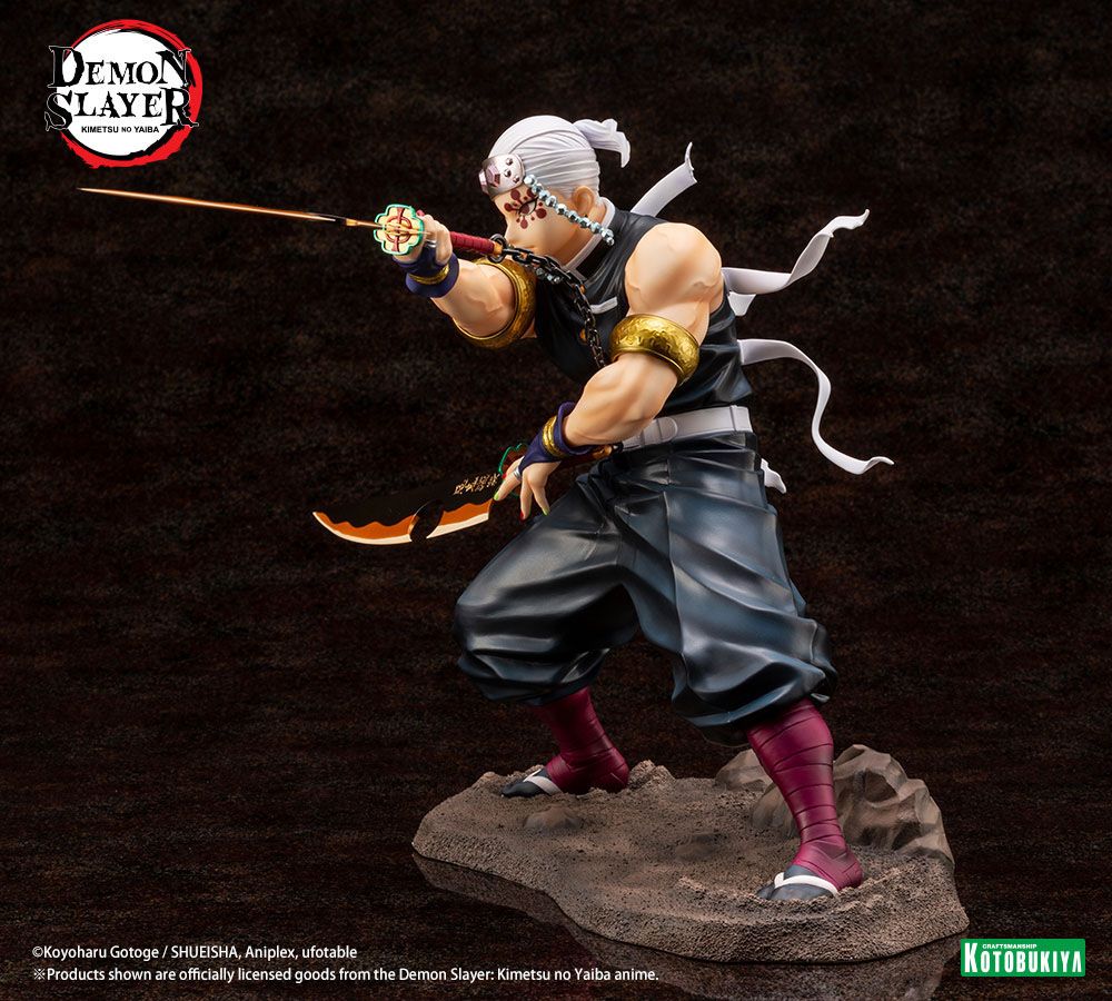 Demon Slayer: Kimetsu no Yaiba ARTFXJ Statue 1/8 Tengen Uzui: Regular Edition 23 cm