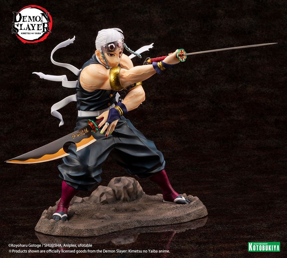 Demon Slayer: Kimetsu no Yaiba ARTFXJ Statue 1/8 Tengen Uzui: Regular Edition 23 cm