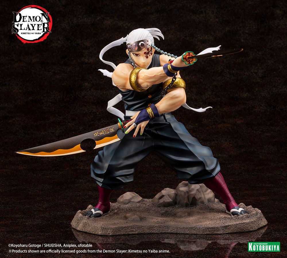 Demon Slayer: Kimetsu no Yaiba ARTFXJ Statue 1/8 Tengen Uzui: Regular Edition 23 cm
