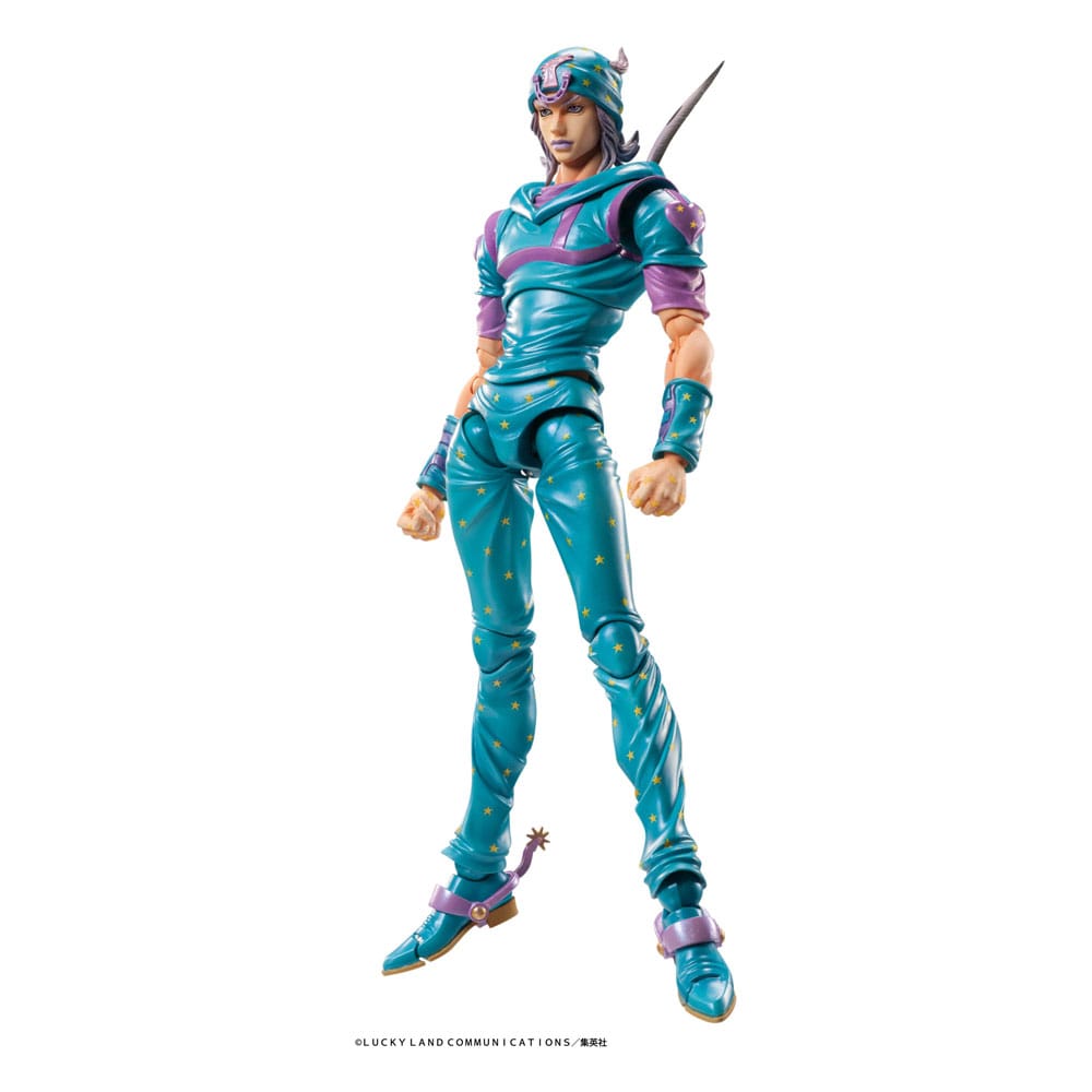 JoJo's Bizarre Adventure Part7 Steel Ball Run Super Action Action Figure Chozokado Johnny Joestar Second 15 cm