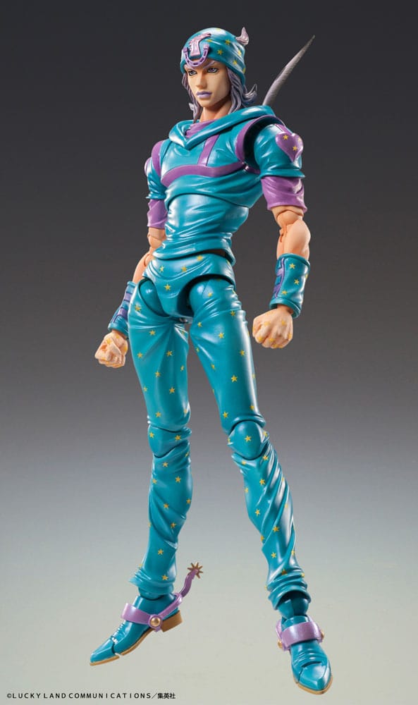 JoJo's Bizarre Adventure Part7 Steel Ball Run Super Action Action Figure Chozokado Johnny Joestar Second 15 cm