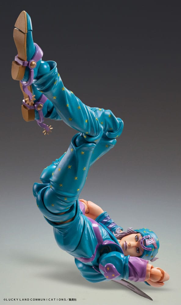 JoJo's Bizarre Adventure Part7 Steel Ball Run Super Action Action Figure Chozokado Johnny Joestar Second 15 cm