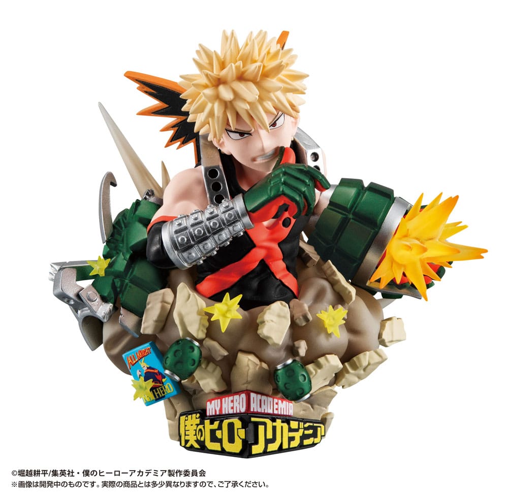 My Hero Academia PETITRAMA EX Series Trading Figure 3-Set Type-Decision 9 cm
