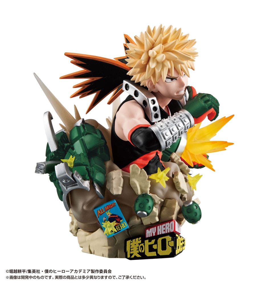 My Hero Academia PETITRAMA EX Series Trading Figure 3-Set Type-Decision 9 cm