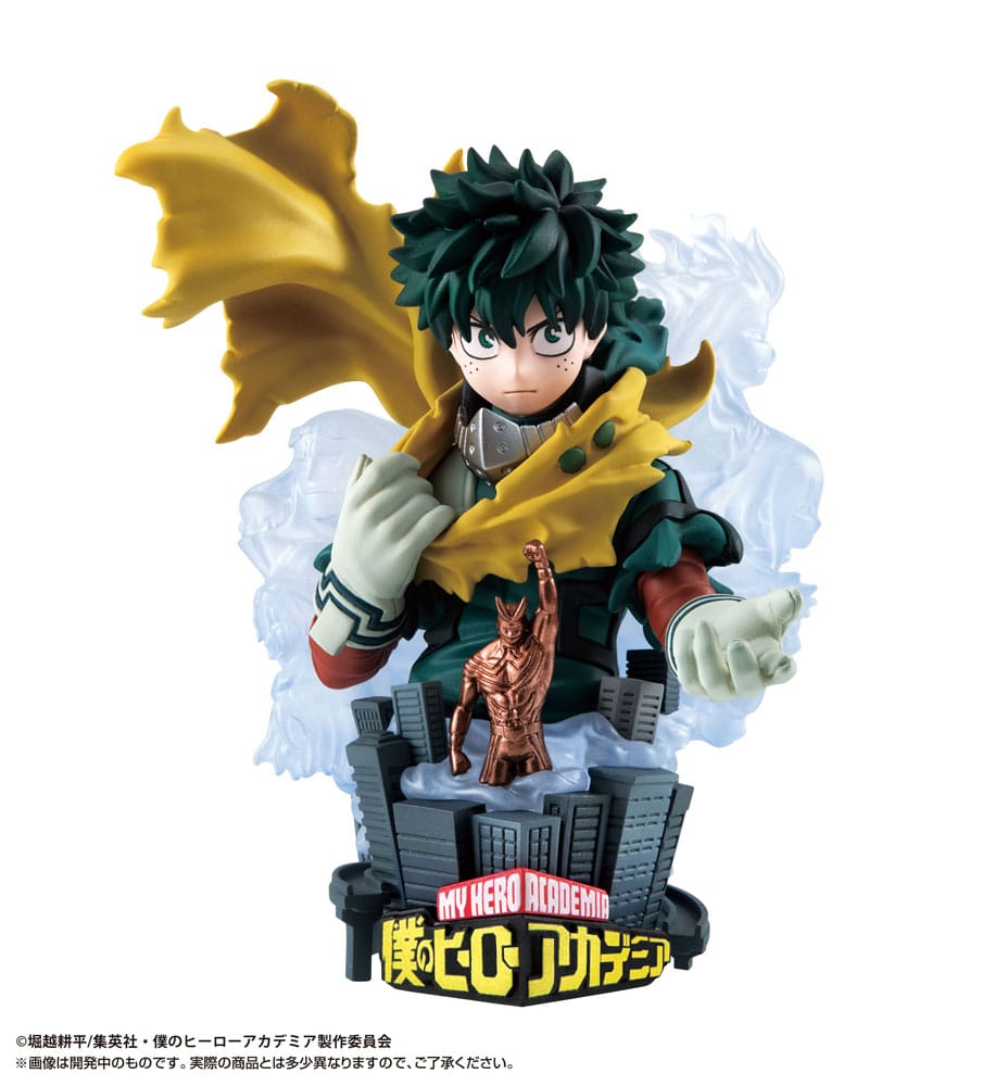 My Hero Academia PETITRAMA EX Series Trading Figure 3-Set Type-Decision 9 cm