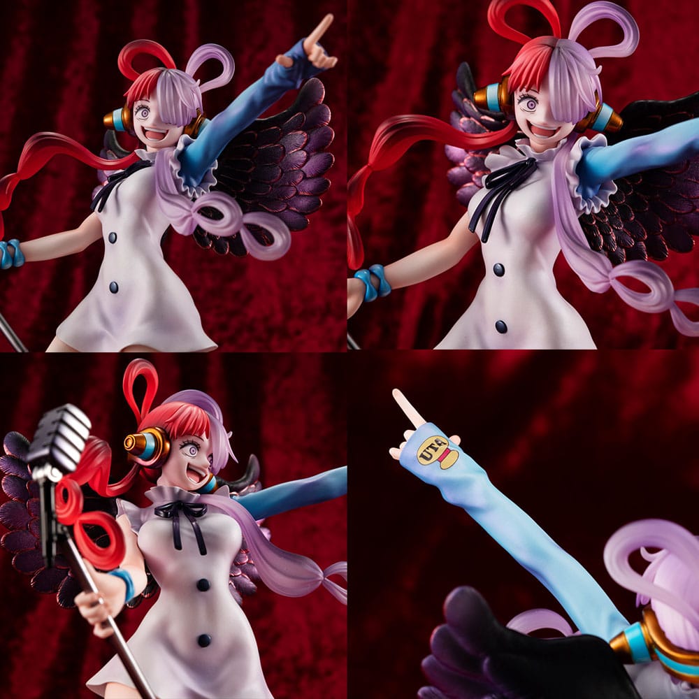 One Piece Red Portrait.Of.Pirates PVC Statue Uta: Diva of the World 23 cm