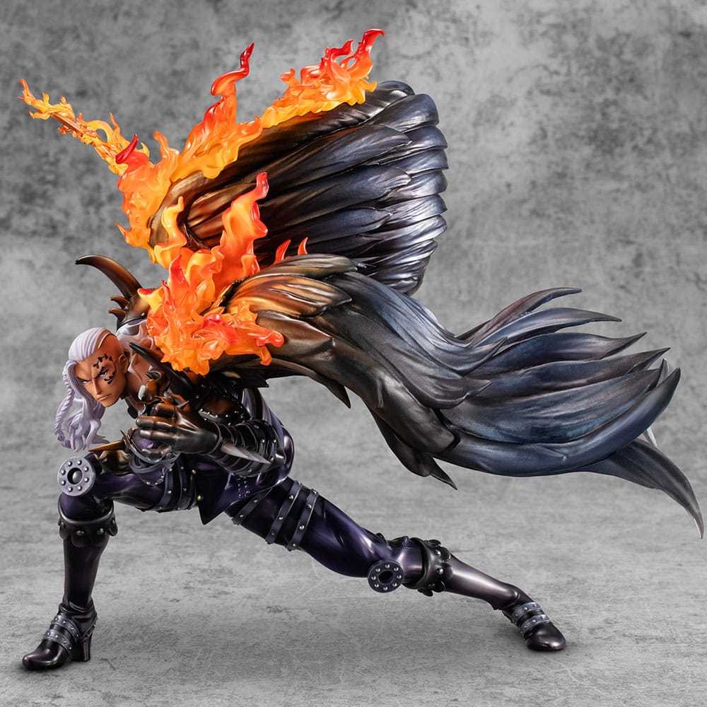 One Piece Portrait Of Pirates WA-MAXIMUM PVC Statue King the Conflagration: Beasts Pirates All-Star 33 cm