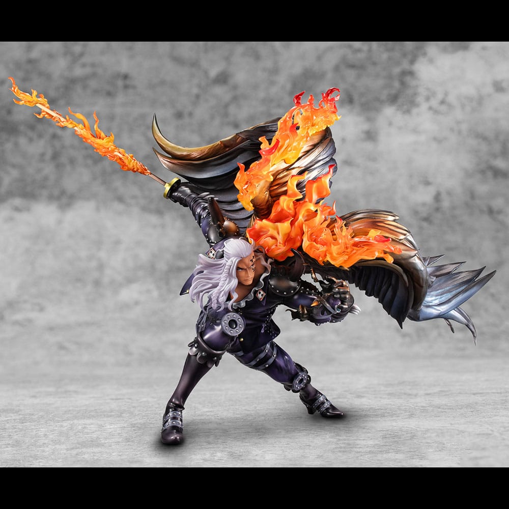 One Piece Portrait Of Pirates WA-MAXIMUM PVC Statue King the Conflagration: Beasts Pirates All-Star 33 cm