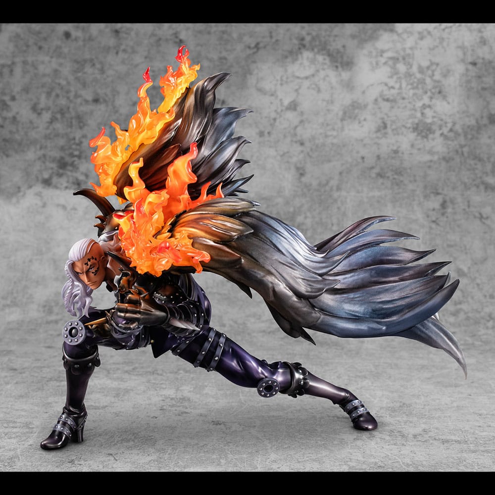 One Piece Portrait Of Pirates WA-MAXIMUM PVC Statue King the Conflagration: Beasts Pirates All-Star 33 cm