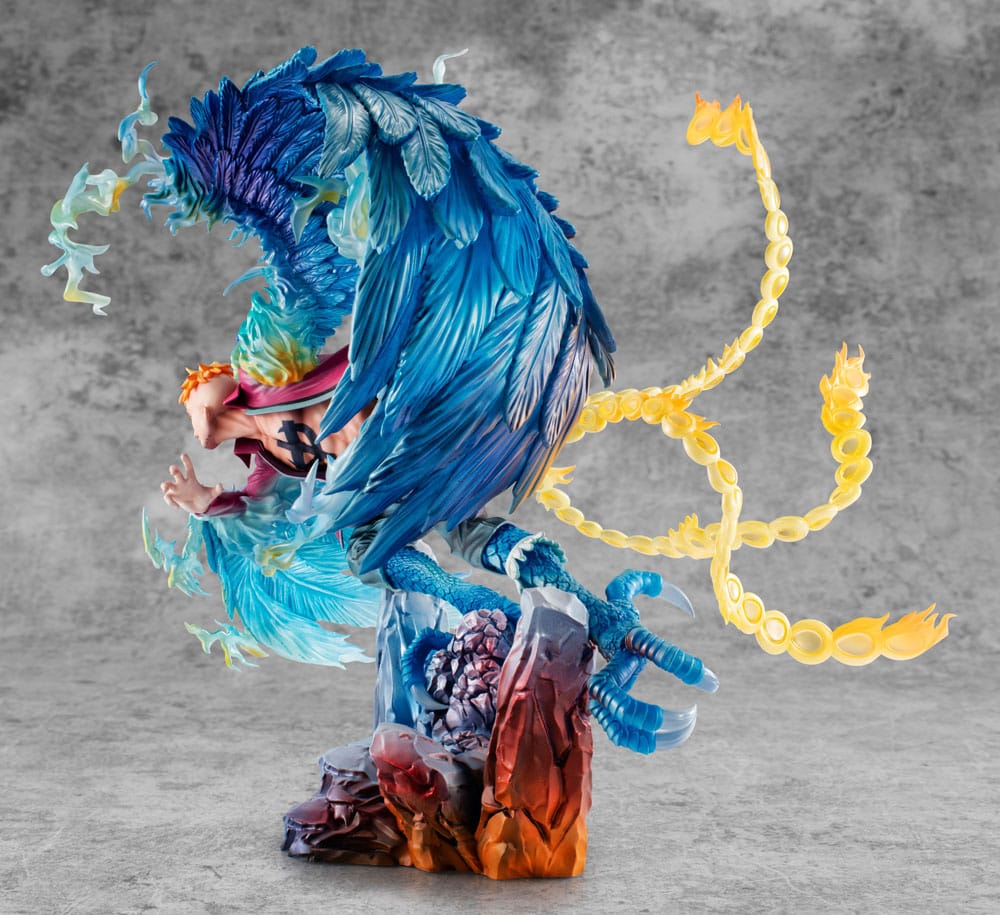One Piece Portrait.Of.Pirates MAS-MAXIMUM PVC Statue Marco the Phoenix: Whitebeard Pirates 1st Division Commander 32 cm